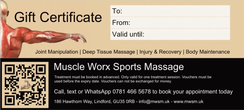 Muscle Worx Sports Massage Home